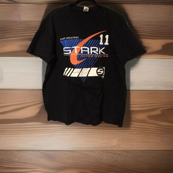 Stark Motor Monaco Racing IronMan 2 Industries Mens XL Shirt Marvel MCU Avengers - Picture 1 of 6